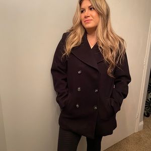 Woman peacoat